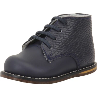 Josmo Bebé/Niño Pequeño Niños Niño-Niña Primer Caminante Oxfords Azul Marino Estampado Tejido Foto 1 de 4
