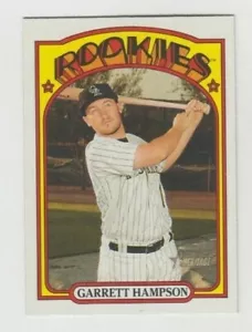 (10) Garrett Hampson 2021 TOPPS HERITAGE BASE CARD LOT #221 COLORADO ROCKIES - Picture 1 of 1
