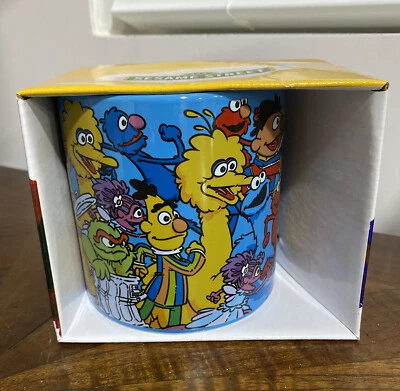 Sesame Street Sesame Friends Ceramic Mug 20 Ounce New In Box - Изображение 1 из 4