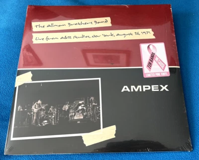The Allman Brothers Band Live From A&E Studios 1971 Ltd Pink Vinyl 2XLP Sealed - Image 1 of 4