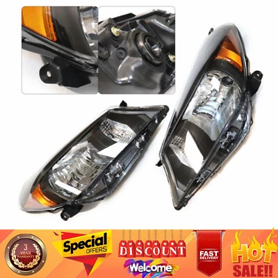 Headlights Headlamps For 2012 2013 2014 Toyota Yaris Hatchback Left + Right Side Foto 1 de 4