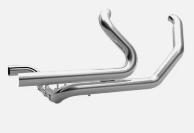 Tab Performance 1993-2008 2-into-2 HD Touring Exhaust Chrome Headpipe 123-1201 - Image 1 of 3