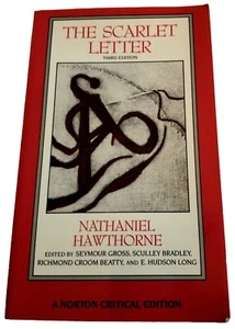 The Scarlet Letter. A Novel By Nathaniel Hawthorne. An Authoritative Text. Edite - Picture 1 of 7