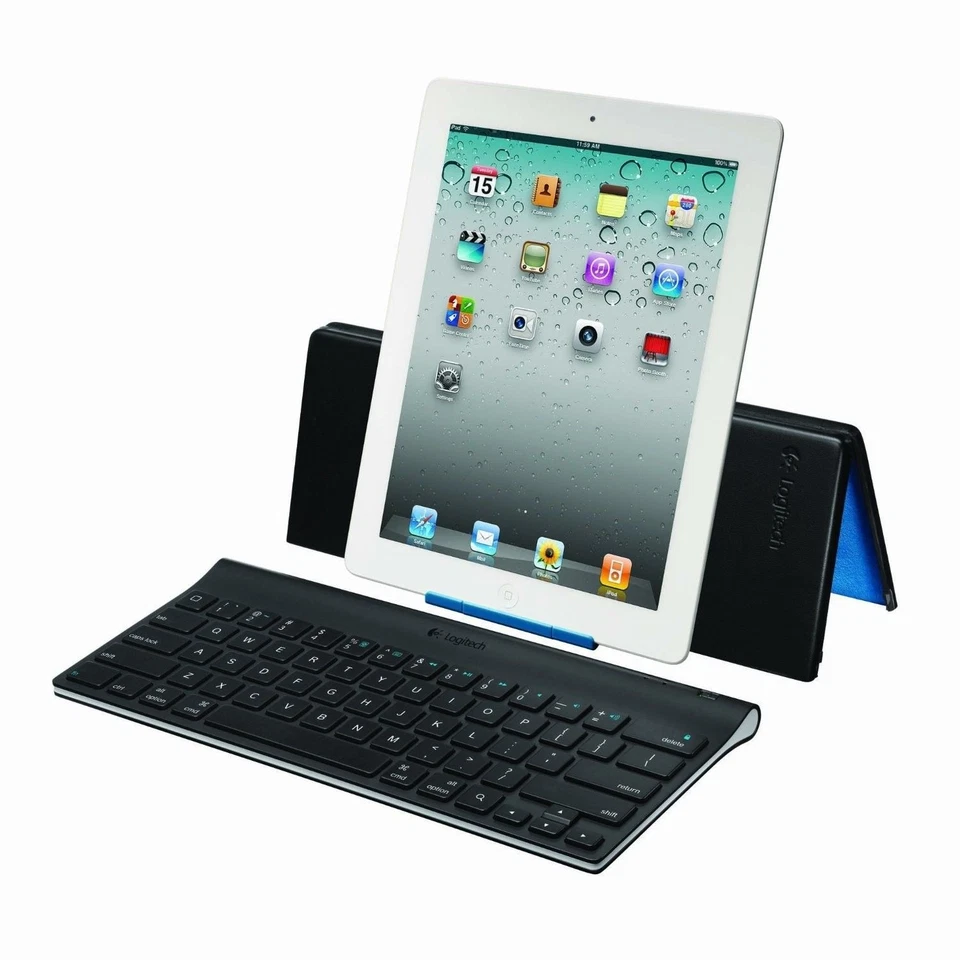 Logitech 920-003676 Tablet Bluetooth Teclado y Soporte para iPad iPad 2 3 4 y Mini Foto 1 de 3