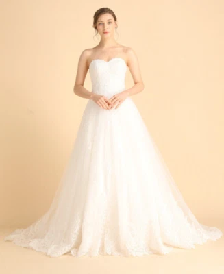 HBH Brautmode I Brautkleid mit Corsage und Rock aus Tüll Einzelstück Gr.34 - Bild 1 von 4