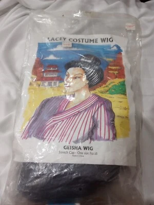 LACEY COSTUME WIG GEISHA WIG HALLOWEEN COSPLAY COSTUME - Image 1 of 2