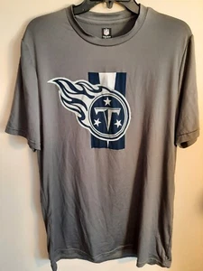 NEW Tennessee Titans Football NFL Team Apparel Mens Gray Logo Shirt Size XL--NEW - Picture 1 of 3
