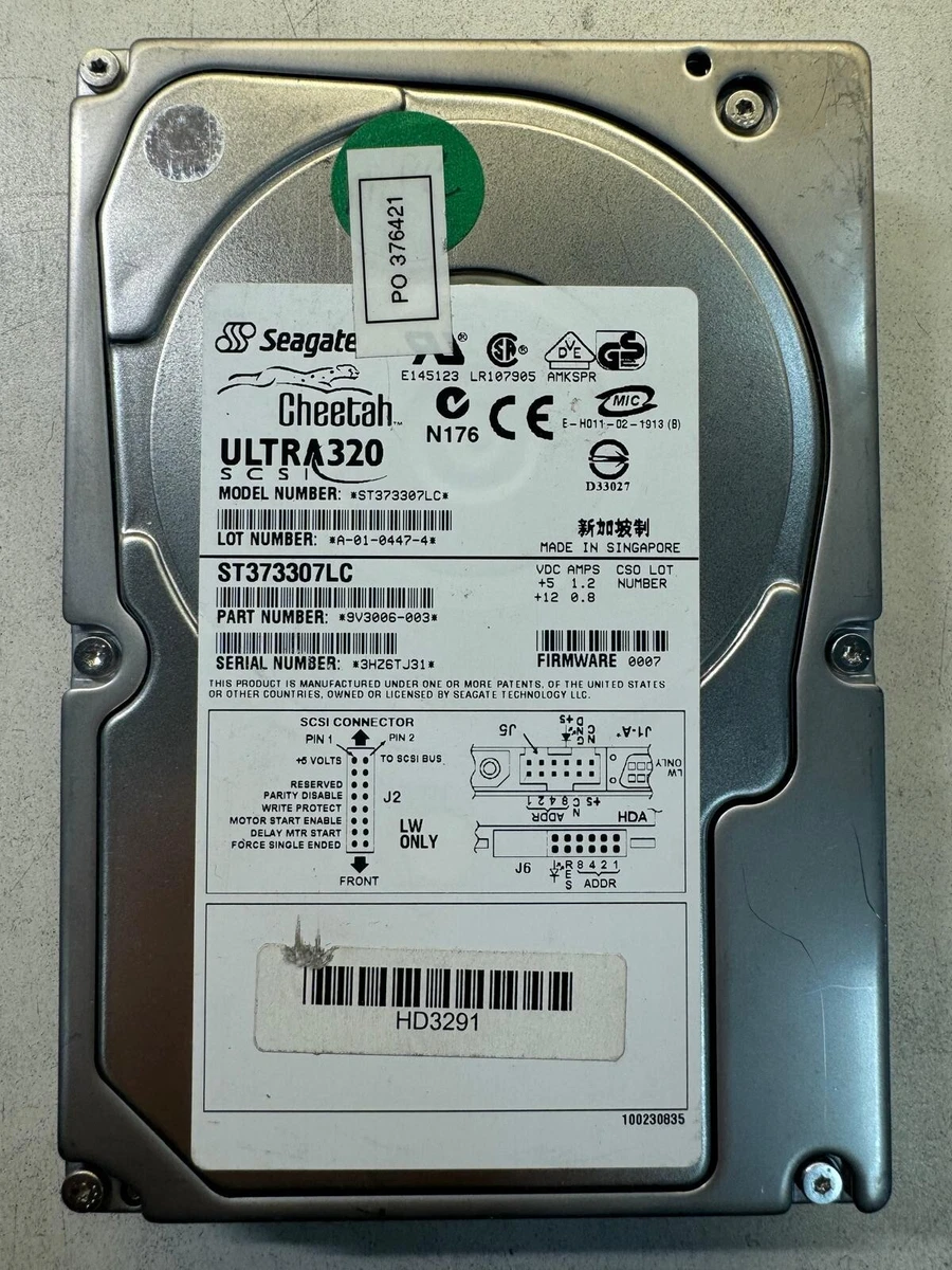 Seagate Ultra - 320 SCSI Hard Drives (HDD, SSD & NAS) for sale | eBay
