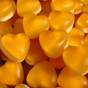 500 g corazones de jengibre sobre espuma de mango - Imagen 1 de 1