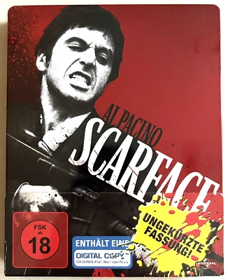 Scarface: Limited Edition (Blu-ray)(SteelBook) [Germany Import, R-ALL][NEW][OOP] - Image 1 of 4