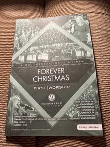 Forever, Christmas LifeWay Worship, New SATB 18 pages - Picture 1 of 3