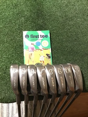 Daiwa Ladies Hi Trac Lie System Blue Irons Set (4-PW-SW) Graphite TR Shafts - Image 1 of 4