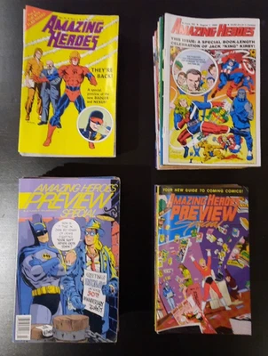 LOTE X 60 ~ CÓMICS DE HÉROES INCREÍBLES ~ Muchos temas clave ~ 5 X VISTA PREVIA ESPECIAL #1 #2 #3+++++ Foto 1 de 4