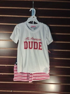 Stars and stripes Kids shorts set - Picture 1 of 4