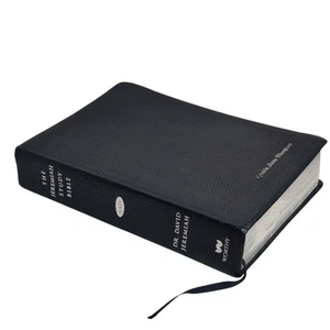 The Jeremiah Study Bible NKJV Black Leather Very Good Condition  - Bild 1 von 11