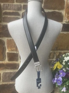 NWT Cole Haan Men's Reversible Feather Edge Belt in Black/Brown Size 40 $90 - Picture 1 of 22