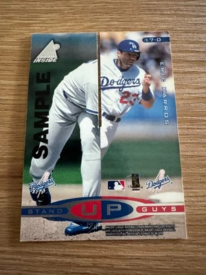Nomo Karros Piazza Mondesi 1998 Pinnacle Inside Stand Up Guys muestra 17C Dodgers Foto 1 de 3