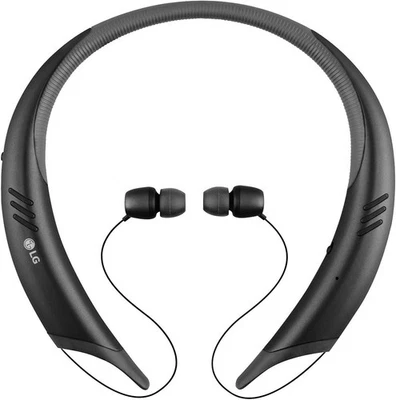 LG TONE Active+ HBS-A100 Wireless Stereo Headset Headphones Black - Image 1 of 3