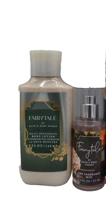 BATH & BODY WORKS FAIRYTALE Travel Mist & Body Lotion (2 PACK SET) HTF - Image 1 of 4