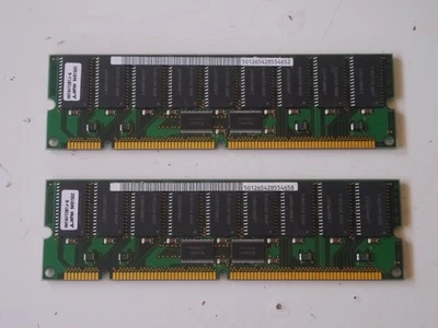 2x SUN 501-2654 128MB buffered EDO DIMM - Image 1 of 3