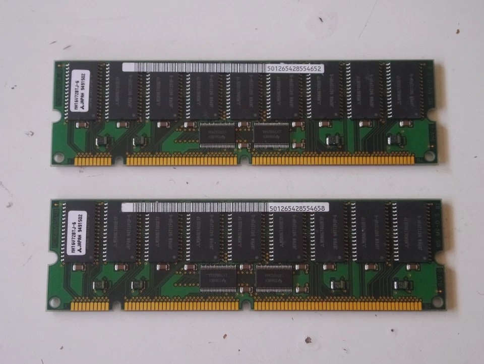 2x SUN 501-2654 128MB buffered EDO DIMM - Image 1 of 3