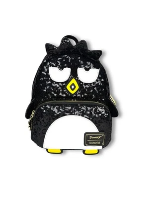 Loungefly X Sanrio Badtz-Maru Sequin Mini Backpack New - Image 1 of 4