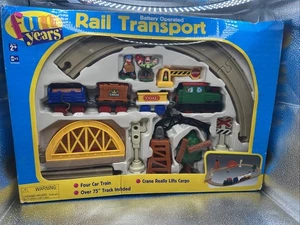 Set Treno a Vapore Telecomando Locomotiva Ferrovia Treno RC Giocattolo Bambini Ragazzi Regalo - Foto 1 di 10