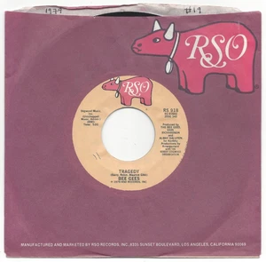 BEE GEES, "TRAGEDY" - Picture 1 of 3