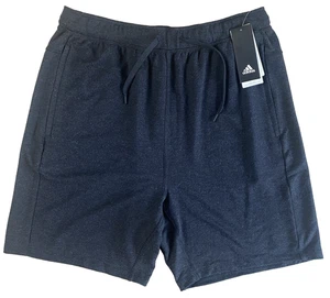 Adidas L Large Lace Tie Active Sweatshorts Sweat Shorts Sportswear MHE STA - Picture 1 of 16