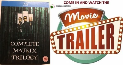 The Matrix/The Matrix Reloaded/The Matrix Revolutions (Blu-ray,2008,3-Disc Set) - Image 1 of 4