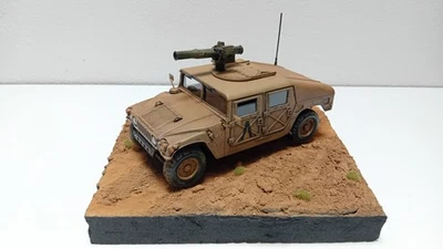 Italeri M998 Hummer Humvee Scala 1/35 Costruito - Immagine 1 di 4