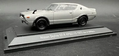Ebbro 1/43 Nissan Skyline GT-R KPGC 110 Silver 558 - Image 1 of 4