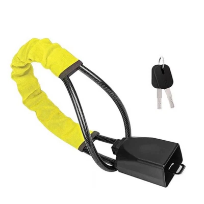 Sistema de seguridad antirrobo bloqueo volante con llave para coche camión SUV universal Foto 1 de 4