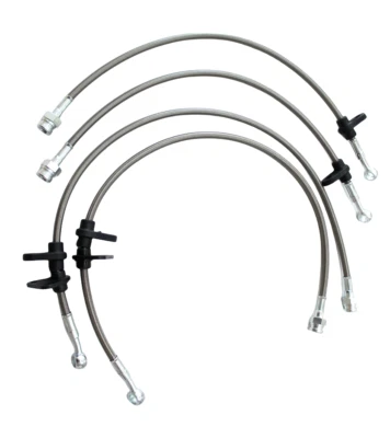 Línea de freno delantero y trasero de acero inoxidable 304 apta para Honda Civic 92-95 Acura Integra 94-97 Foto 1 de 4