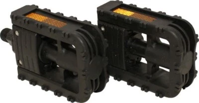 BICYCLE FOLDING PEDALS PAIR 1/2" SPINDLE E-BIKE - Image 1 of 4