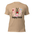 Easter Gifts | Happy Easter Shirt | Easter Tshirt | Floral Bunnies Shirt 