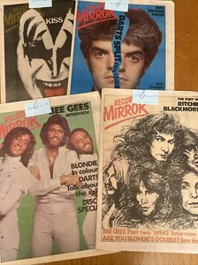 4 Ausgaben von Schallplattenspiegeln. August 1978.  - Bild 1 von 6