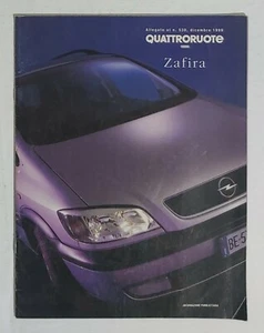 08568 Allegato QUATTRORUOTE nr 530 Gennaio 1999 - Opel Zafira - Picture 1 of 7