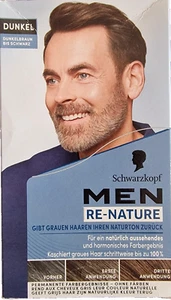 Schwarzkopf RE-NATURE MEN Haarcoloration Dunkel NEU OVP - Bild 1 von 4