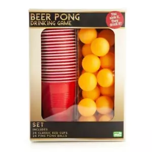 444293 BEER PONG SET YOU SINK IT THEY DRINK IT PARTY DRINKING GAME ADULT FUN - Foto 1 di 1