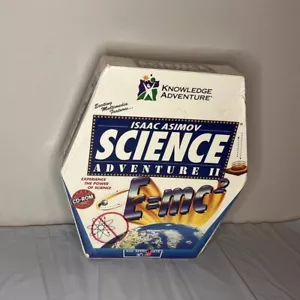 Isaac Asimov Science Adventure II 2 PC Game Big Box 1994 Rare New Sealed E=mc2 - Picture 1 of 5
