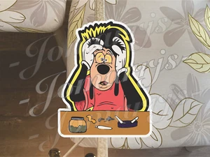 Calcomanía adhesiva psicodélica apedreada personalizada Maximilian "Max" Goof arte película goofy - Imagen 1 de 3