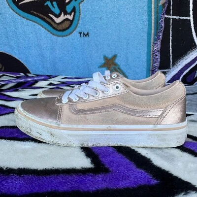 Talla 3y - VANS Ward Metálico Oro Rosa Niñas Foto 1 de 4