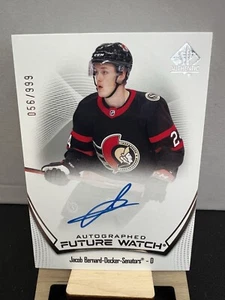 2021-22 SP Authentic Jacob Bernard-Docker #138 Future Watch Autograph /999 Sens - Picture 1 of 2