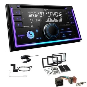 JVC 2-DIN MP3 Autoradio Bluetooth DAB+ für Alfa Romeo 159 mit OEM Navi - Bild 1 von 6