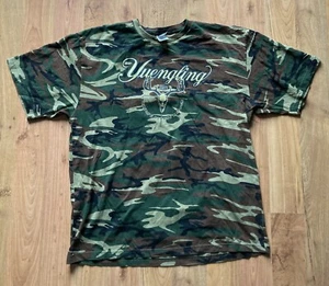 Men’s Yuengling Brewery Deer Antler Camouflage Short Sleeve T-shirt Size XL - Picture 1 of 9