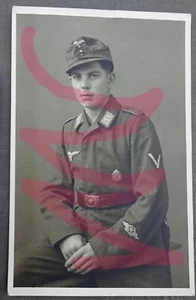 Foto originale ritratto lw parente con lo sport d'oro segno d'onore - Foto 1 di 2
