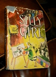 Angna Enters, Silly Girl, 1st??, SIGNED, HBDJ, Illustrated, 1944 - Picture 1 of 8