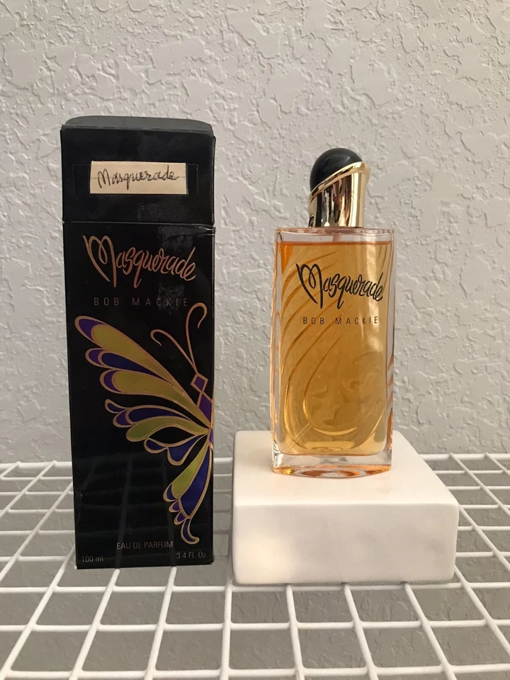 Masquerade Bob Mackie 3,4 OZ Eau de Parfum Spray Mujer RARO Foto 1 de 1