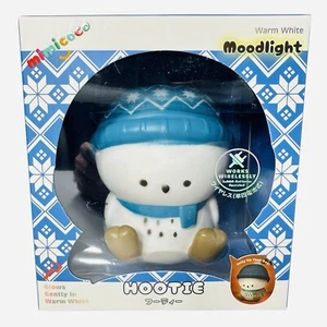 Mimicoco Moodlight Hootie Glows Gently Warm White Nightlight Wireless Battery - Picture 1 of 4